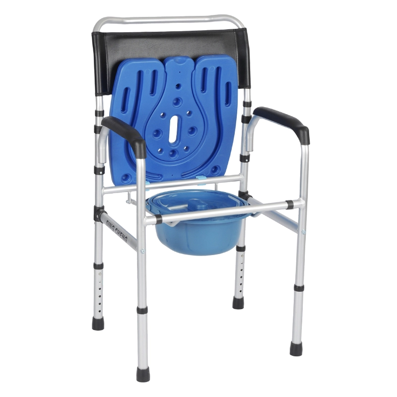 Adjustable Height Lift Commode Chair