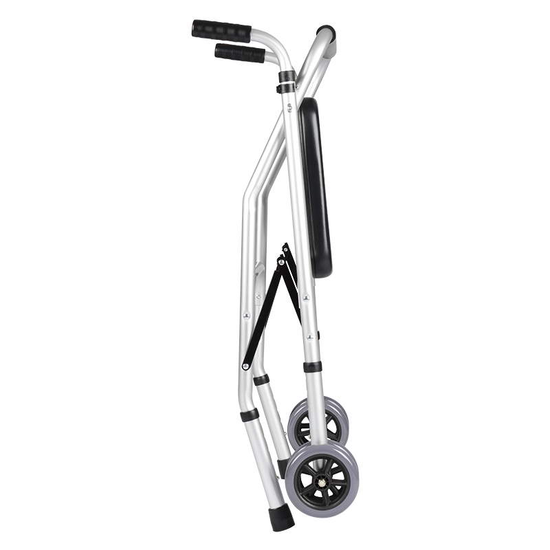Dual Wheel Walk Aid With Seat Dual Wheel Walk Aid With Seat